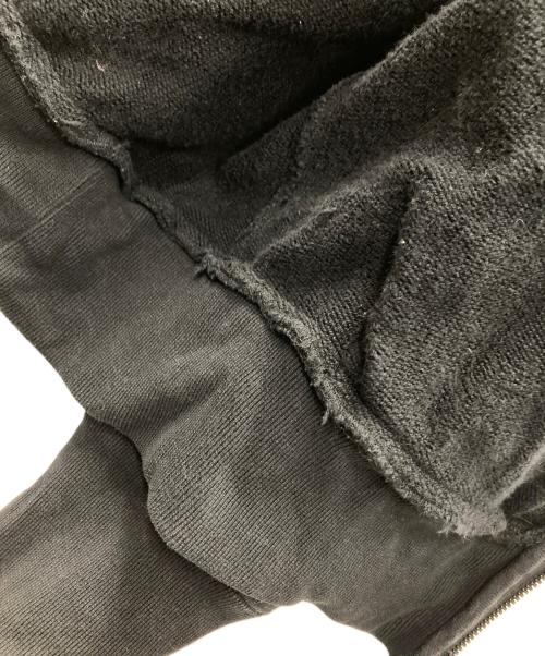 MONCLER（モンクレール）MONCLER (モンクレール) FRAGMENT DESIGN (フラグメントデザイン) ジップアップ パーカー MAGLIA（マリア） ブラック サイズ:Lの古着・服飾アイテム