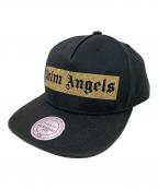MITCHELL & NESS×Palm Angelsミッチェルアンドネス×パーム エンジェルス）の古着「キャップ」｜ブラック