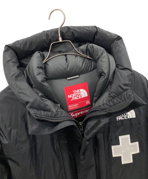 THE NORTH FACE（ザ ノース フェイス）THE NORTH FACE SUPREME (シュプリーム) ダウンジャケット Summit Series Rescue Baltoro Jacket（サミット シリーズ レスキュー バルトロ ジャケット） ブラック サイズ:XXLの古着・服飾アイテム