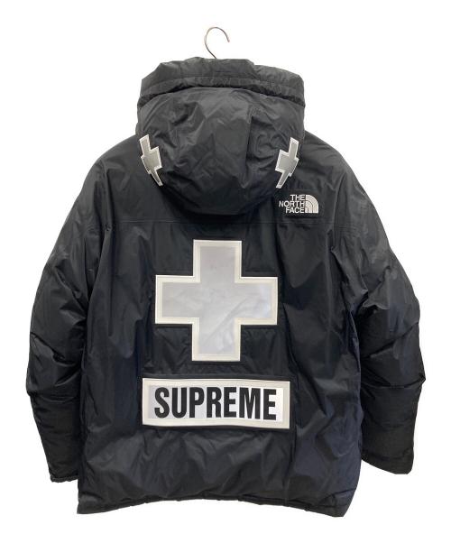 THE NORTH FACE（ザ ノース フェイス）THE NORTH FACE SUPREME (シュプリーム) ダウンジャケット Summit Series Rescue Baltoro Jacket（サミット シリーズ レスキュー バルトロ ジャケット） ブラック サイズ:XXLの古着・服飾アイテム