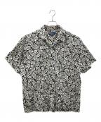 POLO RALPH LAURENポロ・ラルフローレン）の古着「半袖シャツ ADAMS（アダムス）」｜ホワイト×ブラック