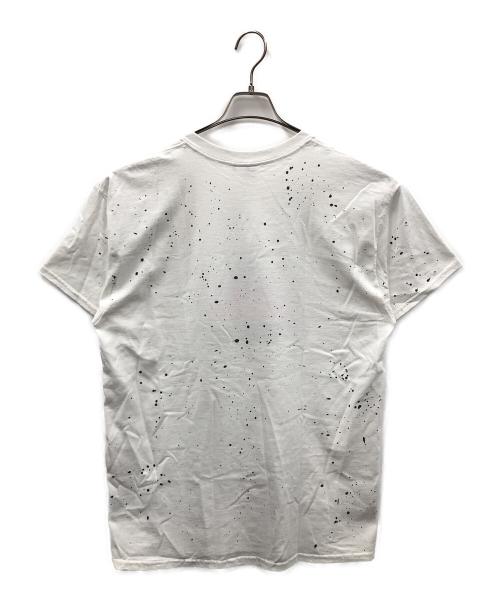 love ear art（ラブイヤーアート）love ear art (ラブイヤーアート) 半袖Tシャツ ホワイト サイズ:Lの古着・服飾アイテム