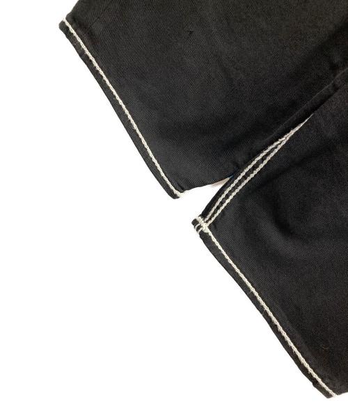 TRUE RELIGION（トゥルー レリジョン）TRUE RELIGION (トゥルー レリジョン) ショートパンツ BOBBY ROPE STITCH FLAP SHORT（ボビー ロープステッチ フラップ ショート） ブラック サイズ:32の古着・服飾アイテム