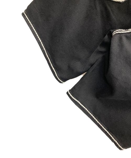 TRUE RELIGION（トゥルー レリジョン）TRUE RELIGION (トゥルー レリジョン) ショートパンツ BOBBY ROPE STITCH FLAP SHORT（ボビー ロープステッチ フラップ ショート） ブラック サイズ:32の古着・服飾アイテム