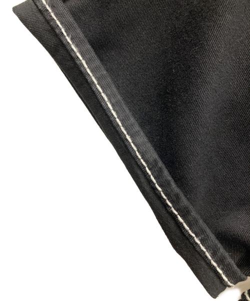TRUE RELIGION（トゥルー レリジョン）TRUE RELIGION (トゥルー レリジョン) ショートパンツ BOBBY ROPE STITCH FLAP SHORT（ボビー ロープステッチ フラップ ショート） ブラック サイズ:32の古着・服飾アイテム