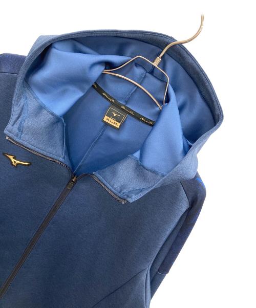 MIZUNO（ミズノ）MIZUNO (ミズノ) トレーニングウェア ストレッチスウェットフーディ セットアップ ブルー サイズ:実寸サイズにてご確認ください。の古着・服飾アイテム
