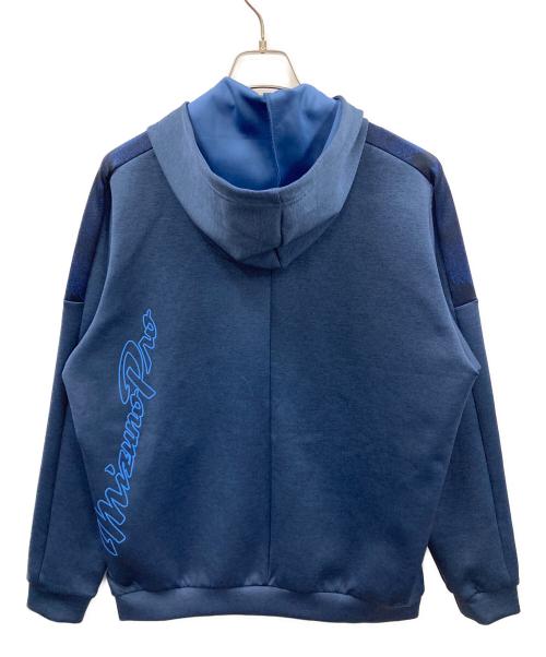 MIZUNO（ミズノ）MIZUNO (ミズノ) トレーニングウェア ストレッチスウェットフーディ セットアップ ブルー サイズ:実寸サイズにてご確認ください。の古着・服飾アイテム