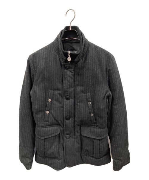 BARNEYS NEWYORK（バーニーズ・ニューヨーク）BARNEYS NEWYORK (バーニーズ・ニューヨーク) ウールダウンジャケット グレー サイズ:実寸サイズにてご確認ください。の古着・服飾アイテム