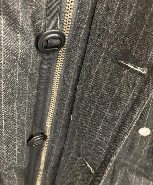 BARNEYS NEWYORK（バーニーズ・ニューヨーク）BARNEYS NEWYORK (バーニーズ・ニューヨーク) ウールダウンジャケット グレー サイズ:実寸サイズにてご確認ください。の古着・服飾アイテム