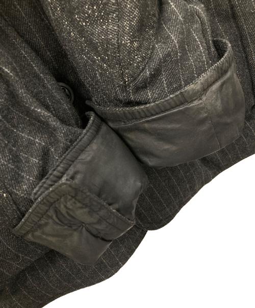 BARNEYS NEWYORK（バーニーズ・ニューヨーク）BARNEYS NEWYORK (バーニーズ・ニューヨーク) ウールダウンジャケット グレー サイズ:実寸サイズにてご確認ください。の古着・服飾アイテム