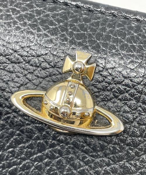Vivienne Westwood（ヴィヴィアンウエストウッド）Vivienne Westwood (ヴィヴィアンウエストウッド) 2つ折り財布 ブラック サイズ:実寸サイズにてご確認ください。の古着・服飾アイテム