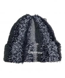SUPREME（シュプリーム）の古着「ニット帽 Tinsel Stripe Beanie（ティンセル ストライプ ビーニー）」｜ブラック