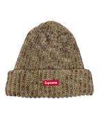 SUPREMEシュプリーム）の古着「ニット帽 Rainbow Loose Gauge Beanie（レインボー・ルーズ・ゲージ・ビーニー）」｜ベージュ