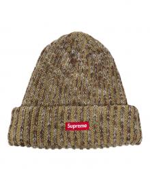 SUPREME（シュプリーム）の古着「ニット帽 Rainbow Loose Gauge Beanie（レインボー・ルーズ・ゲージ・ビーニー）」｜ベージュ