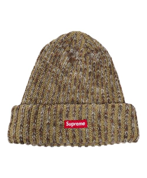 SUPREME（シュプリーム）SUPREME (シュプリーム) ニット帽 Rainbow Loose Gauge Beanie（レインボー・ルーズ・ゲージ・ビーニー） ベージュ サイズ:実寸サイズにてご確認ください。の古着・服飾アイテム