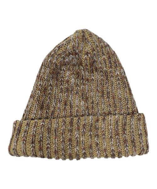 SUPREME（シュプリーム）SUPREME (シュプリーム) ニット帽 Rainbow Loose Gauge Beanie（レインボー・ルーズ・ゲージ・ビーニー） ベージュ サイズ:実寸サイズにてご確認ください。の古着・服飾アイテム