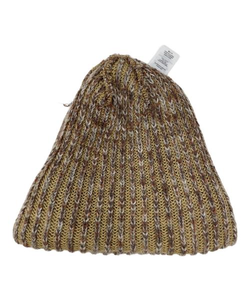 SUPREME（シュプリーム）SUPREME (シュプリーム) ニット帽 Rainbow Loose Gauge Beanie（レインボー・ルーズ・ゲージ・ビーニー） ベージュ サイズ:実寸サイズにてご確認ください。の古着・服飾アイテム