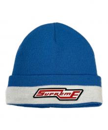 SUPREME（シュプリーム）の古着「ニット帽 Cuff Stripe Beanie（カフ ストライプ ビーニー）」｜スカイブルー