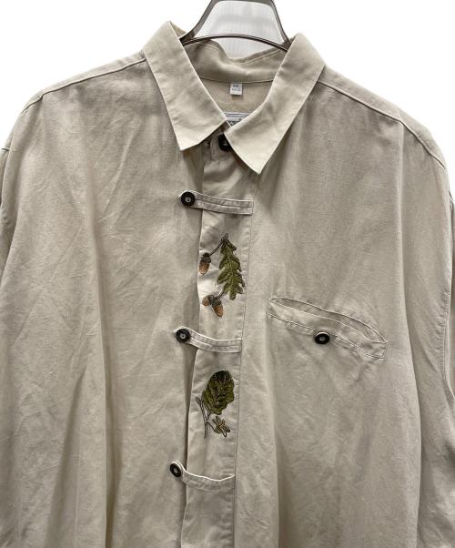 DeSigners Club（デザイナーズ・クラブ）DeSigners Club (デザイナーズ・クラブ) 長袖シャツ アイボリー サイズ:XXＬの古着・服飾アイテム