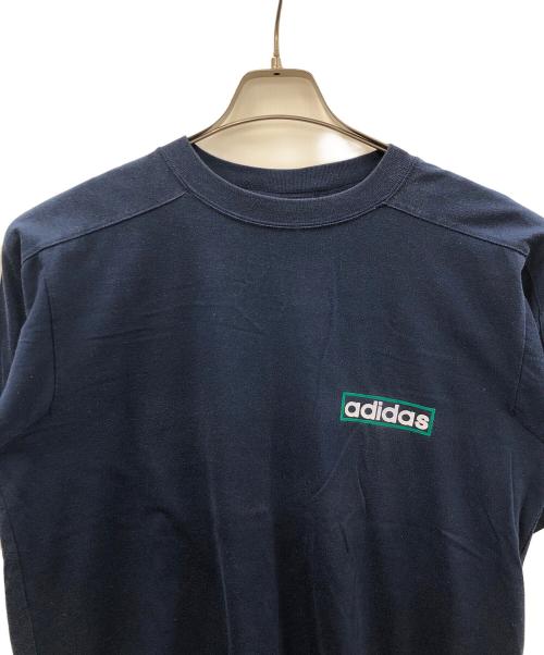 adidas（アディダス）adidas (アディダス) Tシャツ ネイビー サイズ:Lの古着・服飾アイテム