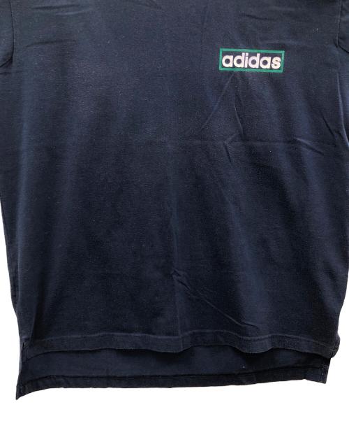 adidas（アディダス）adidas (アディダス) Tシャツ ネイビー サイズ:Lの古着・服飾アイテム