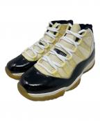 NIKEナイキ）の古着「ハイカットスニーカー Air Jordan 11 OG（エア ジョーダン 11 OG）」｜ブラック×アイボリー
