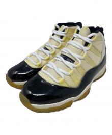 NIKE（ナイキ）の古着「ハイカットスニーカー Air Jordan 11 OG（エア ジョーダン 11 OG）」｜ブラック×アイボリー