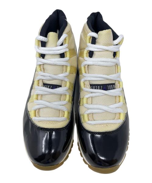 NIKE（ナイキ）NIKE (ナイキ) ハイカットスニーカー Air Jordan 11 OG（エア ジョーダン 11 OG） ブラック×アイボリー サイズ:26㎝の古着・服飾アイテム