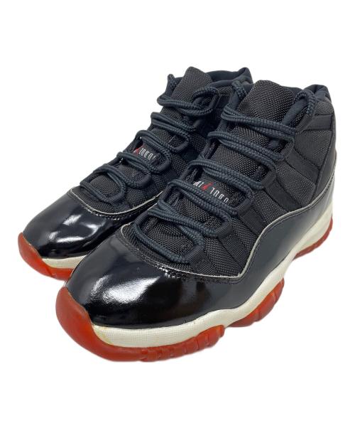 NIKE（ナイキ）NIKE (ナイキ) ハイカットスニーカー AIR JORDAN11 OG（エア ジョーダン 11 OG） ブラック×レッド サイズ:25.5cmの古着・服飾アイテム