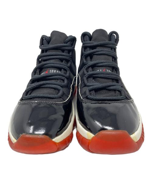 NIKE（ナイキ）NIKE (ナイキ) ハイカットスニーカー AIR JORDAN11 OG（エア ジョーダン 11 OG） ブラック×レッド サイズ:25.5cmの古着・服飾アイテム