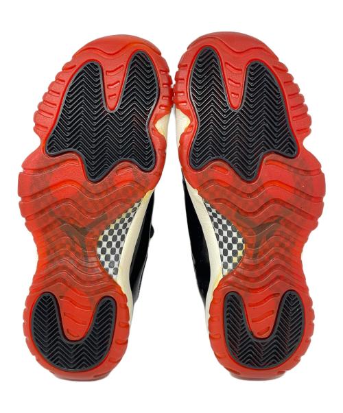 NIKE（ナイキ）NIKE (ナイキ) ハイカットスニーカー AIR JORDAN11 OG（エア ジョーダン 11 OG） ブラック×レッド サイズ:25.5cmの古着・服飾アイテム