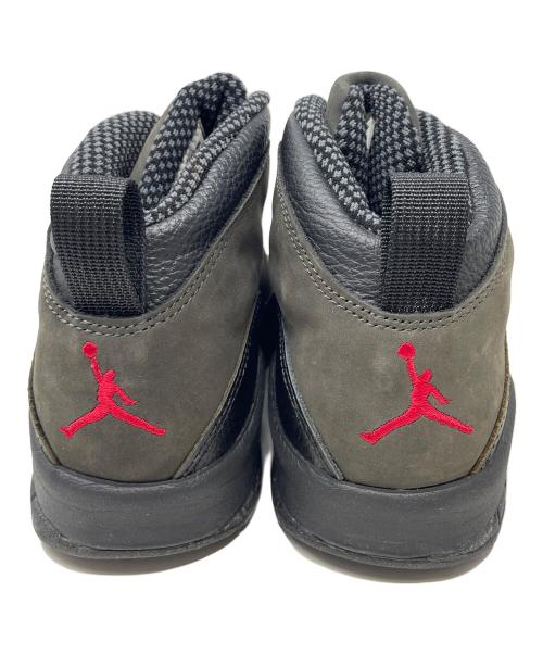 NIKE（ナイキ）NIKE (ナイキ) ハイカットスニーカー AIR JORDAN 10（エア ジョーダン 10） ブラック サイズ:25.5cmの古着・服飾アイテム