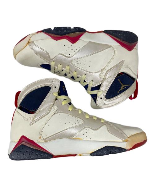 NIKE（ナイキ）NIKE (ナイキ) ハイカットスニーカー Air Jordan 7 OG （エア ジョーダン 7 OG） アイボリー サイズ:26.5cmの古着・服飾アイテム