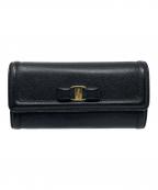 Salvatore Ferragamoサルヴァトーレ フェラガモ）の古着「長財布 ヴァラリボン」