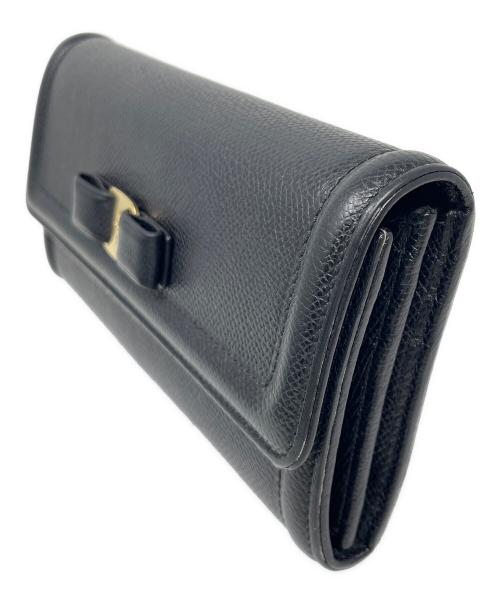 Salvatore Ferragamo（サルヴァトーレ フェラガモ）Salvatore Ferragamo (サルヴァトーレ フェラガモ) 長財布 ヴァラリボン サイズ:実寸サイズにてご確認ください。の古着・服飾アイテム