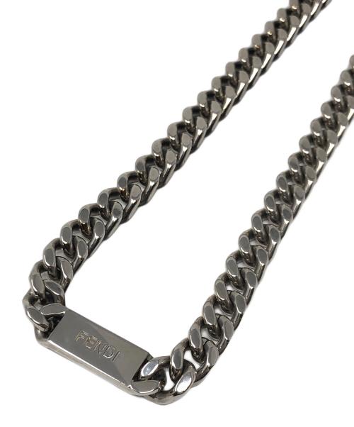 FENDI（フェンディ）FENDI (フェンディ) ネックレス Chain link FENDI NECKLACE(チェーン リンク フェンディ ネックレス) サイズ:実寸サイズにてご確認ください。の古着・服飾アイテム
