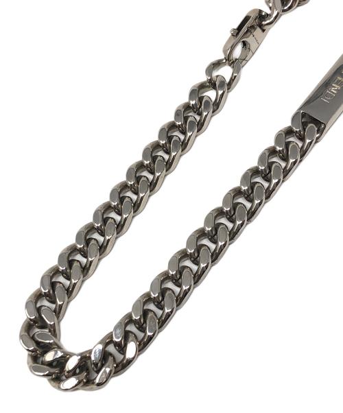 FENDI（フェンディ）FENDI (フェンディ) ネックレス Chain link FENDI NECKLACE(チェーン リンク フェンディ ネックレス) サイズ:実寸サイズにてご確認ください。の古着・服飾アイテム