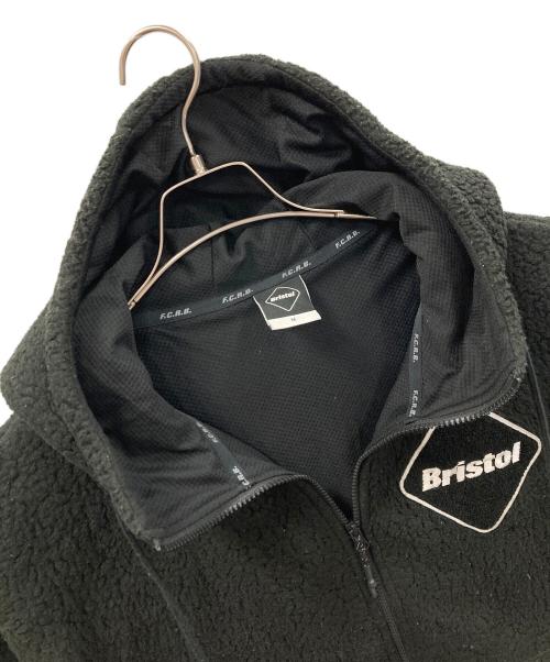 Bristol（ブリストル）Bristol (ブリストル) ボアジャケット POLARTEC BOA FLEECE BIG STAR HOODIE（ポーラテック ボア フリース ビッグスター フーディー） ブラック サイズ:Mの古着・服飾アイテム