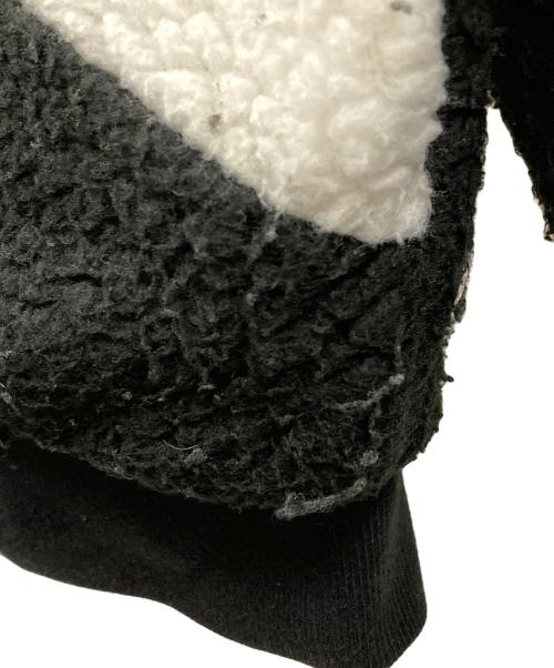Bristol（ブリストル）Bristol (ブリストル) ボアジャケット POLARTEC BOA FLEECE BIG STAR HOODIE（ポーラテック ボア フリース ビッグスター フーディー） ブラック サイズ:Mの古着・服飾アイテム