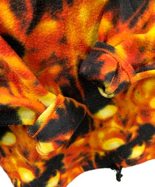 SALOMON（サロモン）SALOMON (サロモン) スウェット ハーフジップフリースジャケット オレンジ×ブラック サイズ:実寸サイズにてご家訓ください。の古着・服飾アイテム