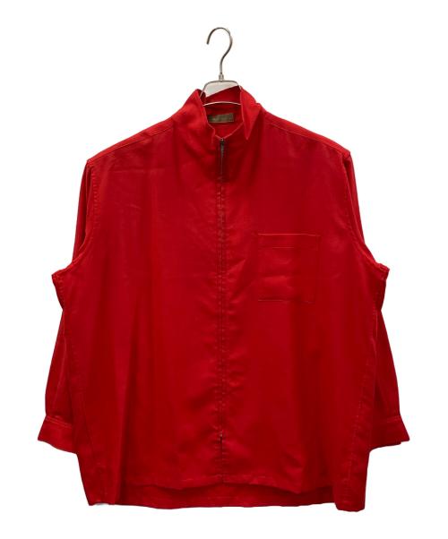 Y's for men（ワイズフォーメン）Y'S for men (ワイズフォーメン) ジップジャケット レッド サイズ:実寸サイズにてご家訓ください。の古着・服飾アイテム