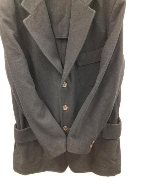 YOHJI YAMAMOTO（ヨウジヤマモト）YOHJI YAMAMOTO (ヨウジヤマモト) チェスターコート 3ボタンジャケット ブラック サイズ:3の古着・服飾アイテム