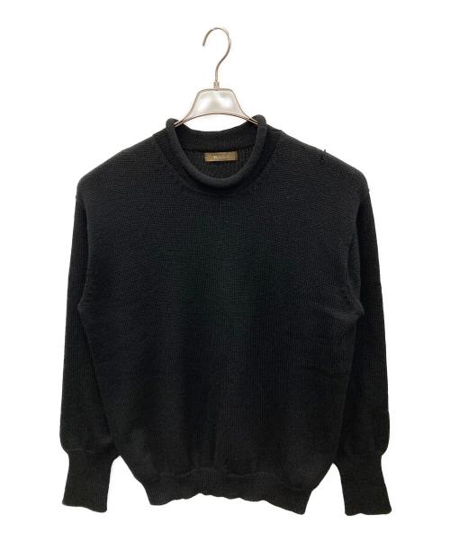Y's for men（ワイズフォーメン）Y's for men (ワイズフォーメン) ニット ハイネックウールセーター ブラック サイズ:実寸サイズにてご家訓ください。の古着・服飾アイテム