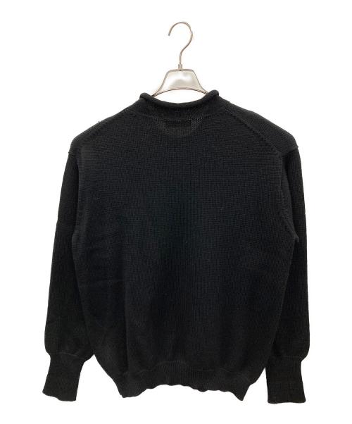 Y's for men（ワイズフォーメン）Y's for men (ワイズフォーメン) ニット ハイネックウールセーター ブラック サイズ:実寸サイズにてご家訓ください。の古着・服飾アイテム