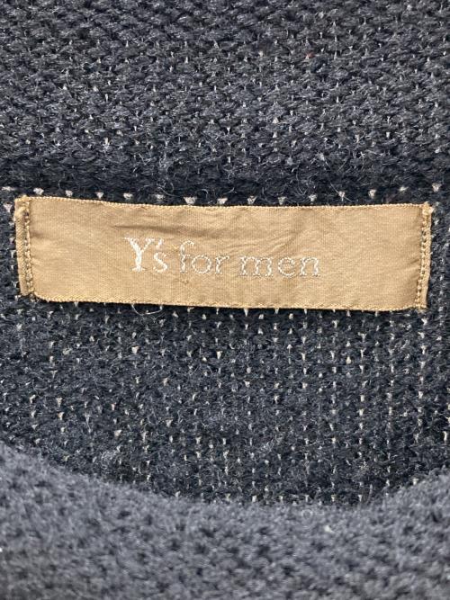 Y's for men（ワイズフォーメン）Y's for men (ワイズフォーメン) ニット ハイネックウールセーター ブラック サイズ:実寸サイズにてご家訓ください。の古着・服飾アイテム