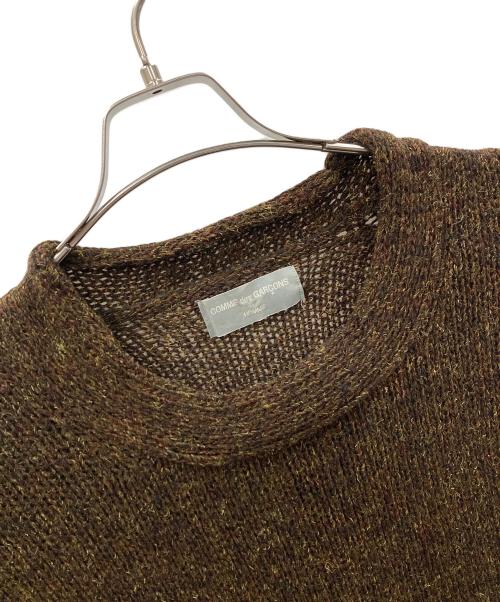 COMME des GARCONS（コムデギャルソン）COMME des GARCONS (コムデギャルソン) ニット ブラウン サイズ:実寸サイズにてご確認ください。の古着・服飾アイテム