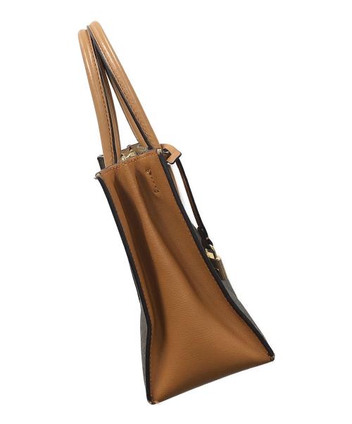 MICHAEL KORS（マイケルコース）MICHAEL KORS (マイケルコース) ハンドバッグ ブラウン サイズ:実寸サイズにてご確認ください。の古着・服飾アイテム