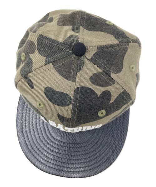 New Era（ニューエラ）New Era (ニューエラ) A BATHING APE (アベイシングエイプ) キャップ オリーブ サイズ:実寸サイズにてご確認ください。の古着・服飾アイテム