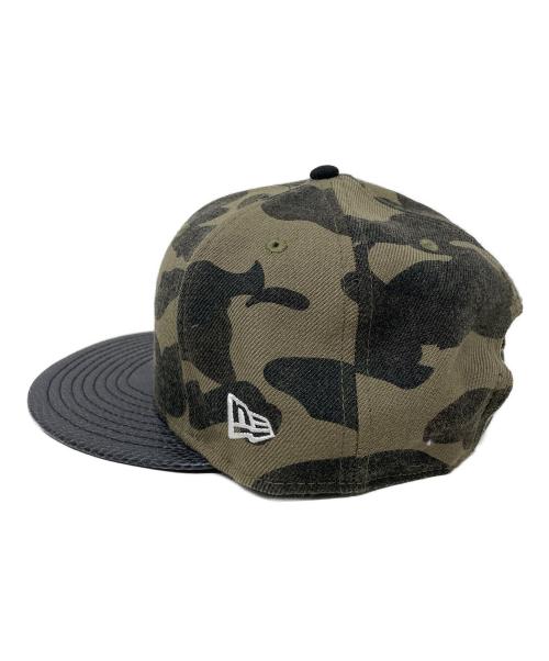 New Era（ニューエラ）New Era (ニューエラ) A BATHING APE (アベイシングエイプ) キャップ オリーブ サイズ:実寸サイズにてご確認ください。の古着・服飾アイテム