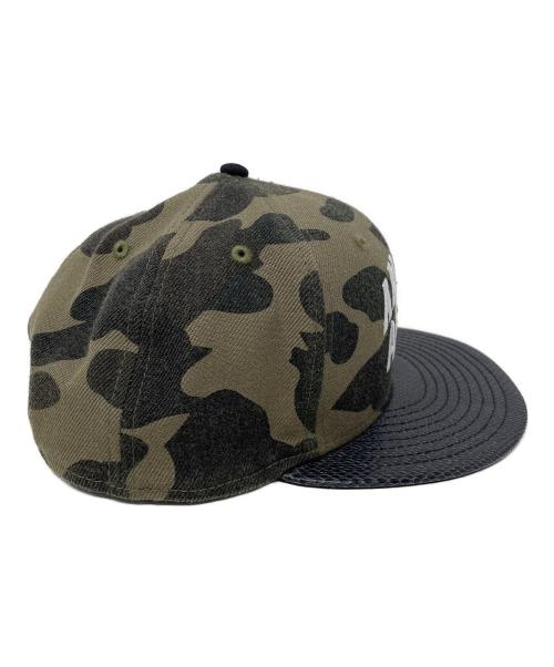 New Era（ニューエラ）New Era (ニューエラ) A BATHING APE (アベイシングエイプ) キャップ オリーブ サイズ:実寸サイズにてご確認ください。の古着・服飾アイテム